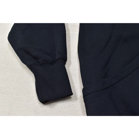 Nike Women's Full Zip Sweat Jacket Black Size S Cotton Blend DQ5758-010 NEW - Picture 4 of 8